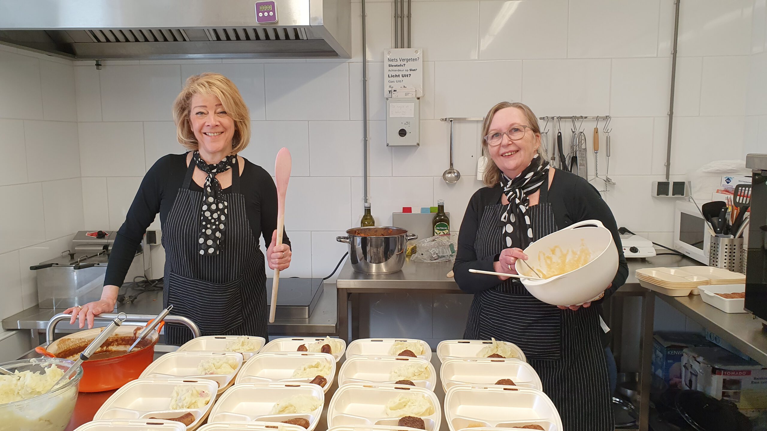 Wilskracht Werkt bezorgt een warm maal met een verhaal