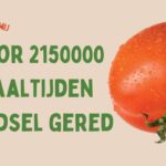 Voor 2150000 maaltijden voedsel gered